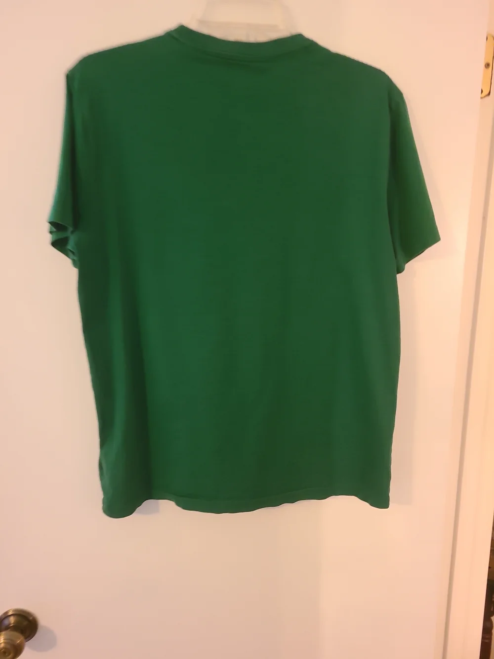 Polo Ralph Lauren Mens Classic Fit Logo Tee Forest Green Varsity Spellout